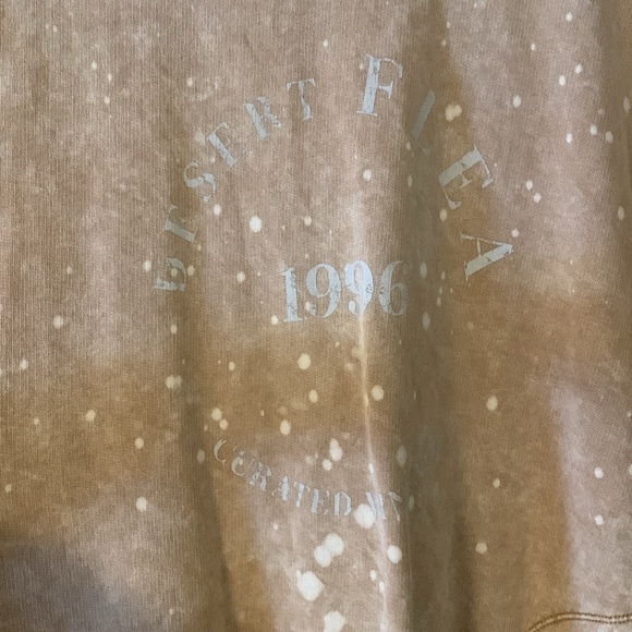 Anthropologie Pilcro %100 cotton muscle style tunic length sweatshirt - Picture 2 of 5